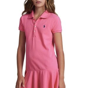 Ralph Lauren Kids Pink Polo Dress size L/G (12-14)